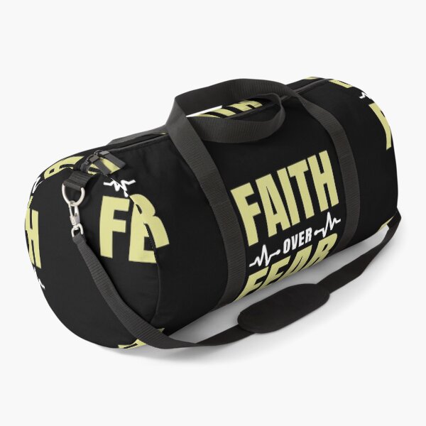 Item preview, Faith Over Fear - Motivational Slogan Word designed and sold by Delandor.