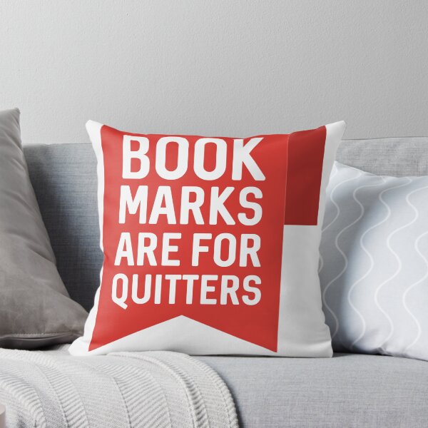 Item preview, Book marks are for quitters designed and sold by Mad Over Store.