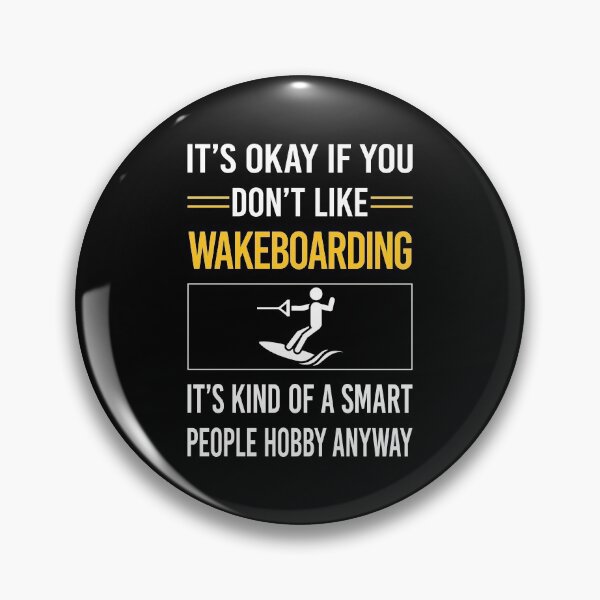 Item preview, Funny Smart People Wakeboarding Wakeboard Wakeboarder designed and sold by RandalDavis.