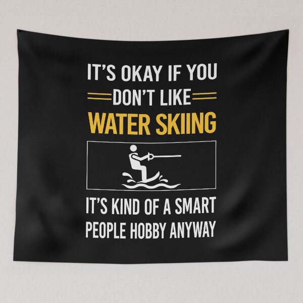 Item preview, Funny Smart People Water Skiing designed and sold by RandalDavis.