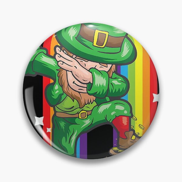 Item preview, Leprechaun Dabbin Shamrocks Spot Of Gold St Patrick 0 Irish designed and sold by SethFrancis37.