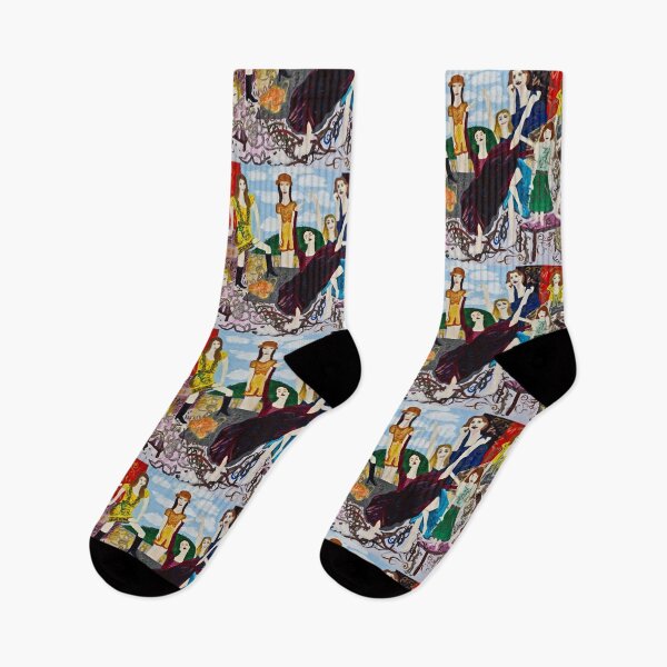 Item preview, Fiesta de chicas designed and sold by JDLPaintings.