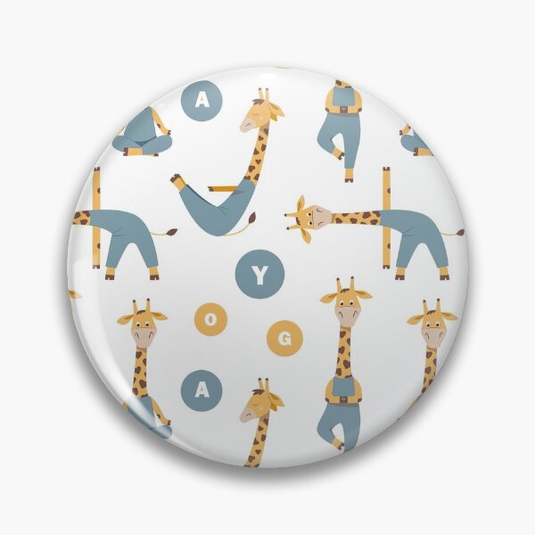 Item preview, Yoga Giraffe Pattern designed and sold by Wilkinson39.