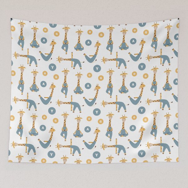 Item preview, Yoga Giraffe Pattern designed and sold by Wilkinson39.