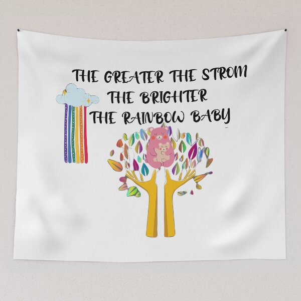 Item preview,  RAINBOW BABY designed and sold by RetroPlaceee.
