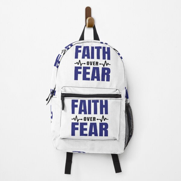 Item preview, Faith Over Fear - Motivational Slogan Quotes designed and sold by Delandor.