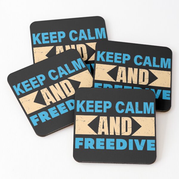 Item preview, Keep Calm And Freedive - One Breath Freediving designed and sold by cotros.