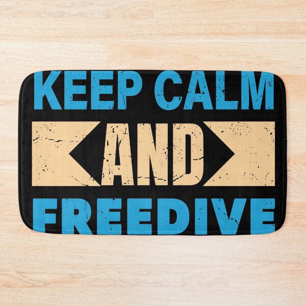 Item preview, Keep Calm And Freedive - One Breath Freediving designed and sold by cotros.