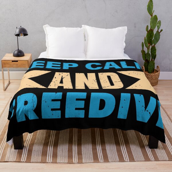 Item preview, Keep Calm And Freedive - One Breath Freediving designed and sold by cotros.