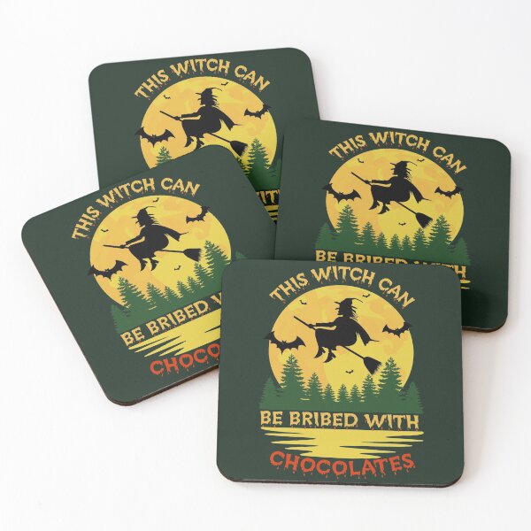 Item preview, This witch can be bribed with chocolates designed and sold by SidTastic .