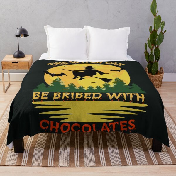 Item preview, This witch can be bribed with chocolates designed and sold by SidTastic .