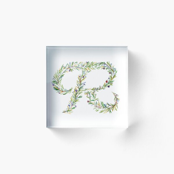 Item preview, 'R' letter initial of rosemary designed and sold by hlclarkillo.