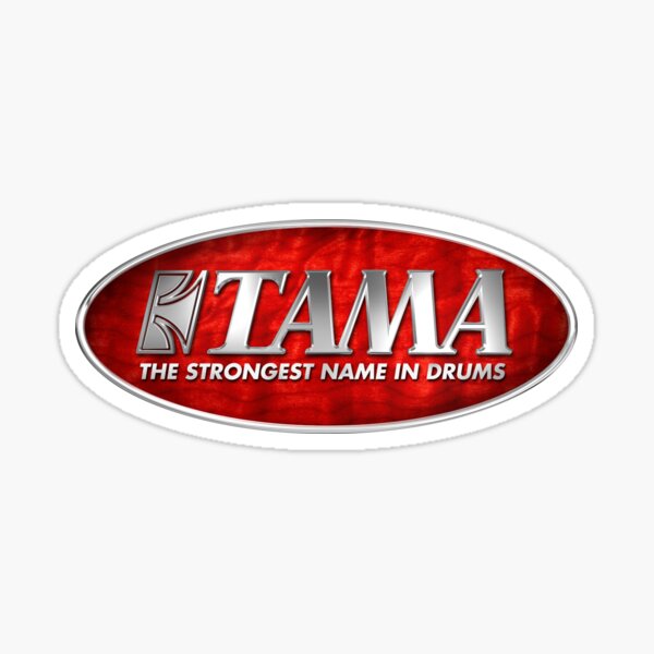 "Tama Drum Logo" Sticker by ivangaul Redbubble