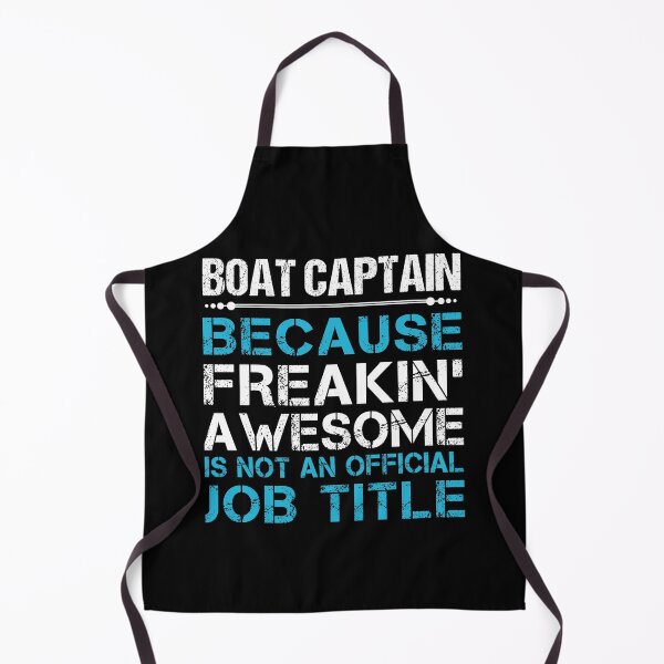 Item preview, Boat Captain T Shirt - Freaking Awesome Job Gift Item Tee designed and sold by oetate4774.