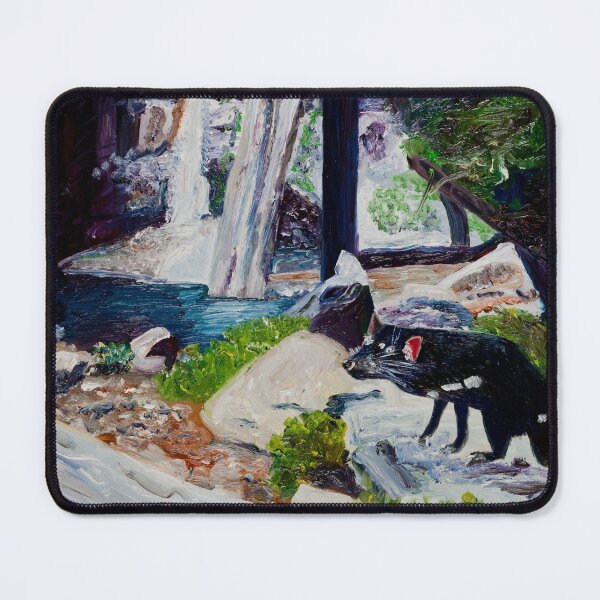 Item preview, Devil at Snug Falls 1 designed and sold by JDLPaintings.
