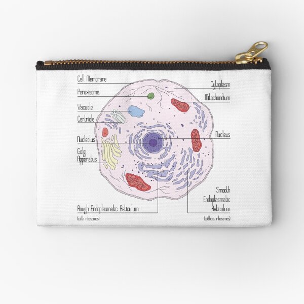 Animal Cell Zipper Pouch