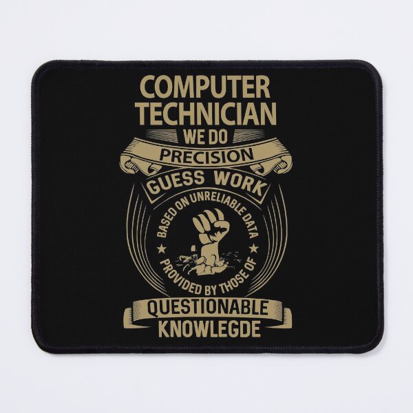Artikelvorschau, Computertechniker T-Shirt - Wir erledigen Präzisionsarbeit Geschenkartikel Tee entworfen und verkauft von smueller39.