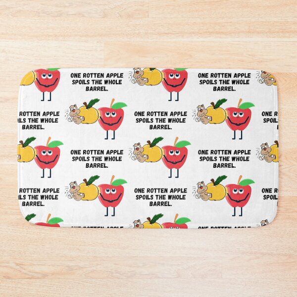 Item preview, Funny Rotten yellow and red apples spoiling others. designed and sold by Hinny8.