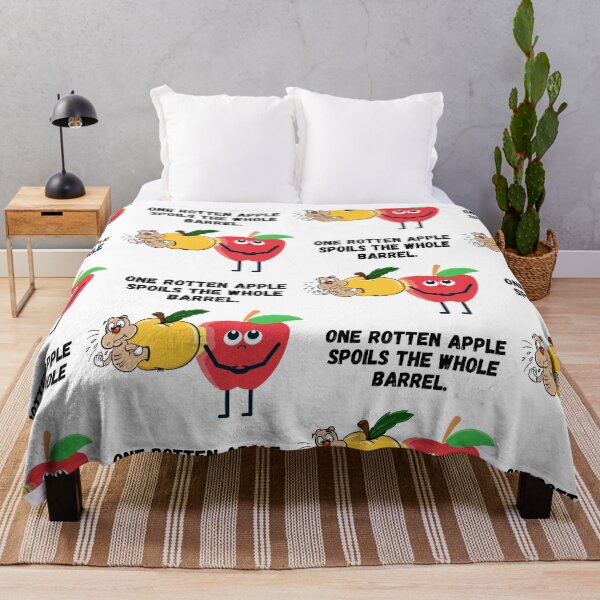 Item preview, Funny Rotten yellow and red apples spoiling others. designed and sold by Hinny8.