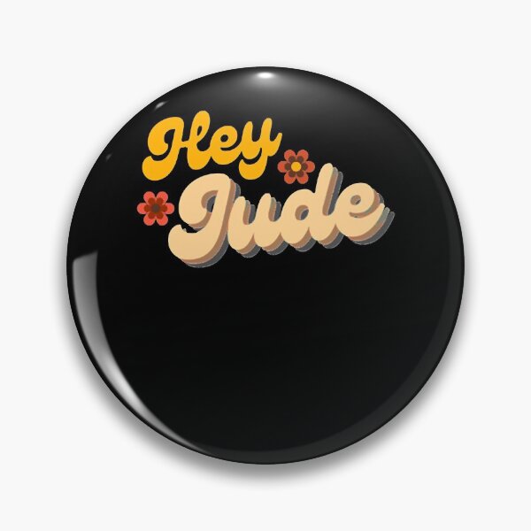 Item preview, Hey Jude - Simple Flowers -brown 60's Classic  designed and sold by JosephGleason.