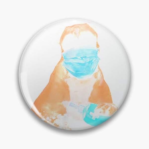 Item preview, Boxer Ew People Dog Wearing A Face Mask T-Shirt designed and sold by BrassLear.