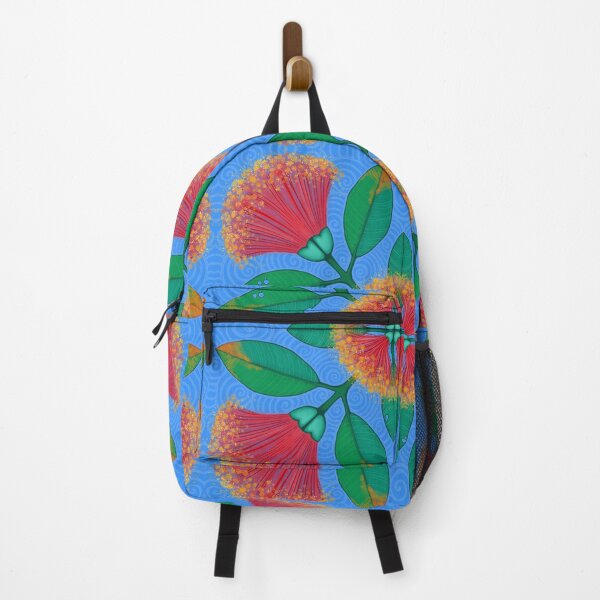Item preview, Pohutukawa Summer - blue sky designed and sold by AprilAppleArt.