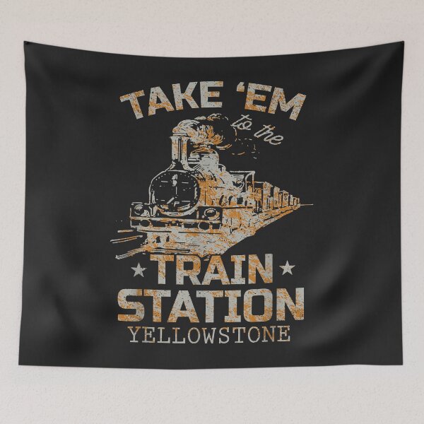 Item preview, Western Coountry Yellowstone Take Em To The Train Station designed and sold by Siosaia88.