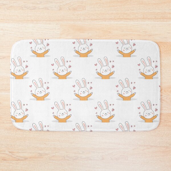 Item preview, Bunny Rabbit Jumping Out Of A Hole Pattern designed and sold by Trinket-Trickster.