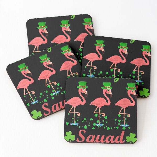 Item preview, Shenanigan Squad Flamingo St. Patrick's Day designed and sold by SethFrancis37.