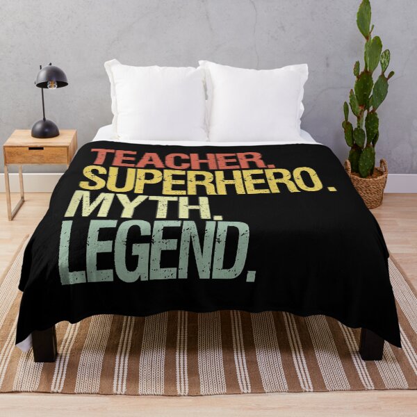 Item preview, Teacher Super Hero Myth Legend designed and sold by larryscott84.