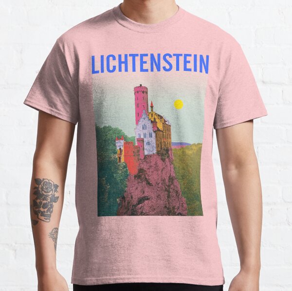 Schloss Lichtenstein Baden-Württemberg, Geschenkideen für Schwaben, Haus und Büro Deko Classic T-Shirt