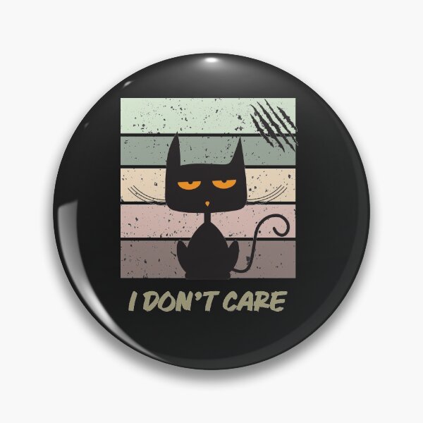 Item preview, I DON’T CARE – FUNNY CATS  designed and sold by BahaaIB.