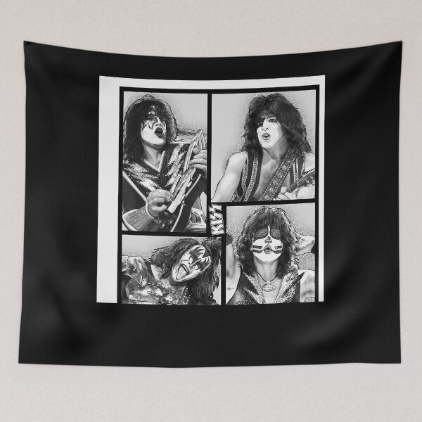 Item preview, KISS Spaceman Starman Demon Catman KISS Concert  designed and sold by AmandaHastie.