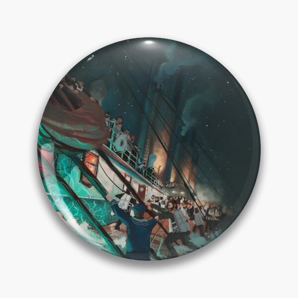Item preview, The Last Lifeboat - RMS Titanic Painting designed and sold by kkimg911.