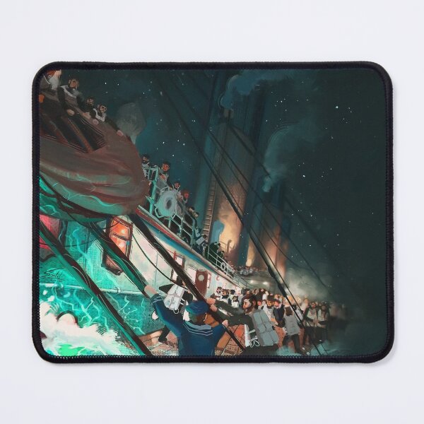 Item preview, The Last Lifeboat - RMS Titanic Painting designed and sold by kkimg911.