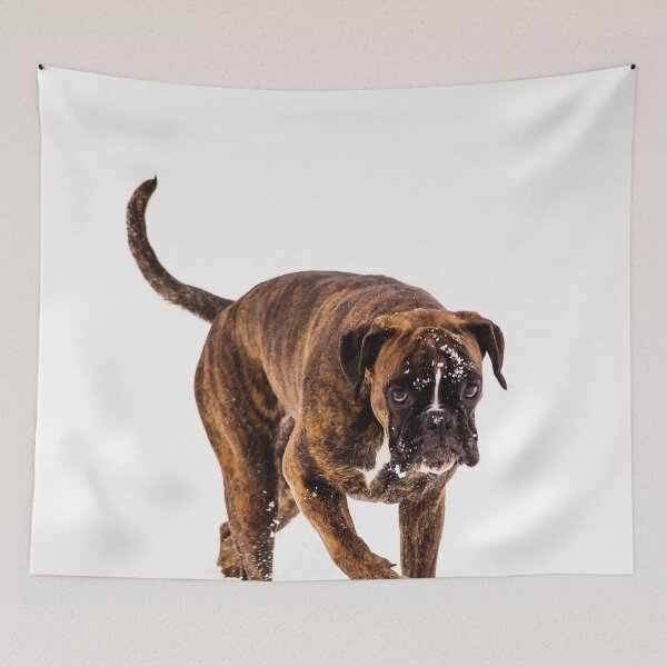 Item preview, dog walk in the snow designed and sold by marwan elsaeed.