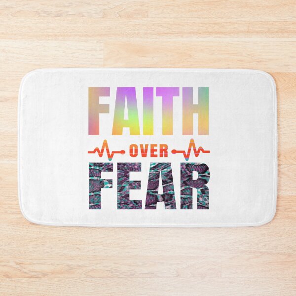 Item preview, Faith Over Fear - Religious Quotes designed and sold by Delandor.