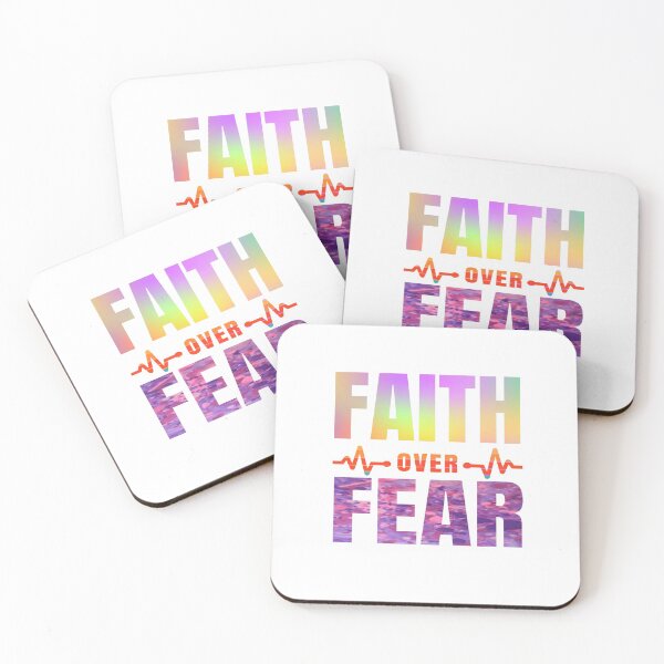 Item preview, Faith Over Fear - Holy Sayings designed and sold by Delandor.