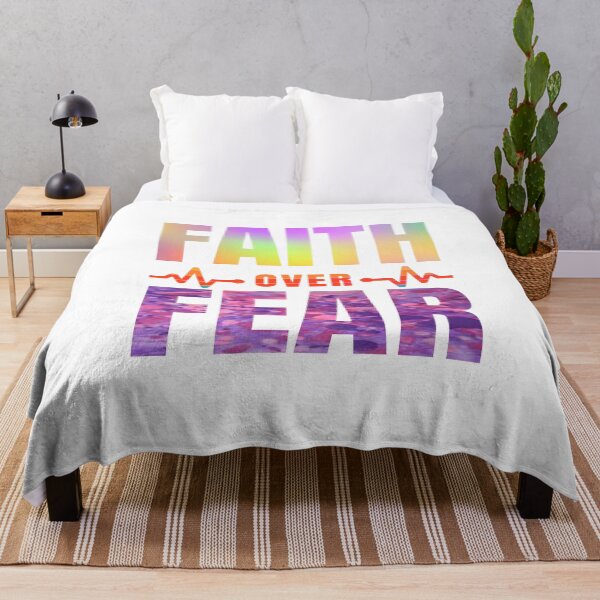 Item preview, Faith Over Fear - Holy Sayings designed and sold by Delandor.