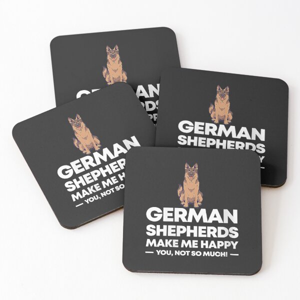 Item preview, Womens German Shepherds Make Me Happy Dog Gift German Shepherd designed and sold by Siosaia88.