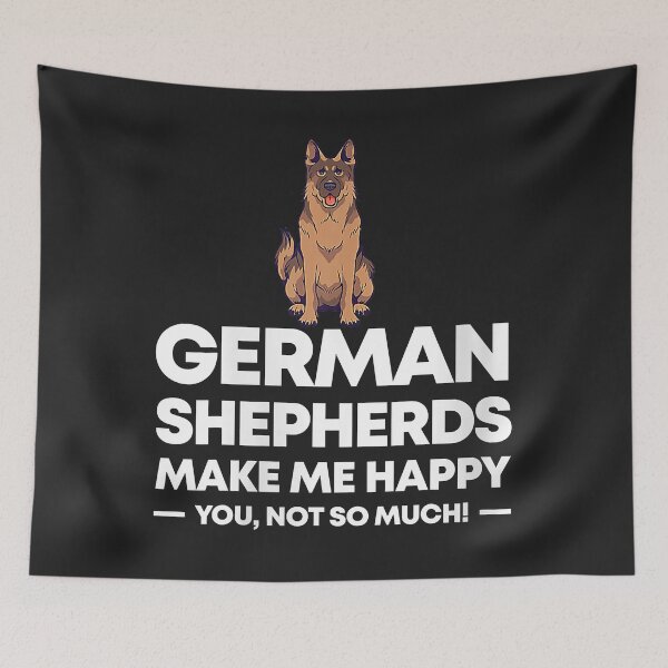 Item preview, Womens German Shepherds Make Me Happy Dog Gift German Shepherd designed and sold by Siosaia88.