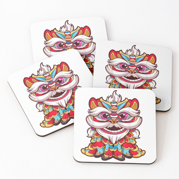 Item preview, Chinese Lion Dance t shirt; Chinese Lion t shirt; T-Shirt designed and sold by BaseLance.
