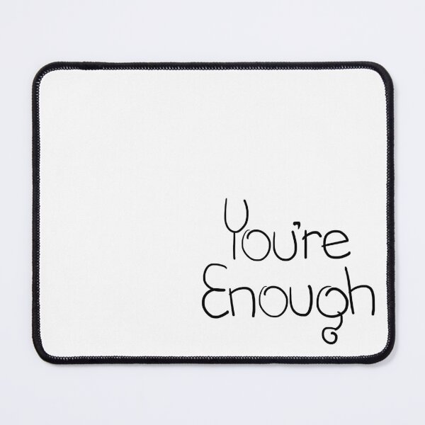 Item preview, you are enough Lettering Design designed and sold by Khotekmei.
