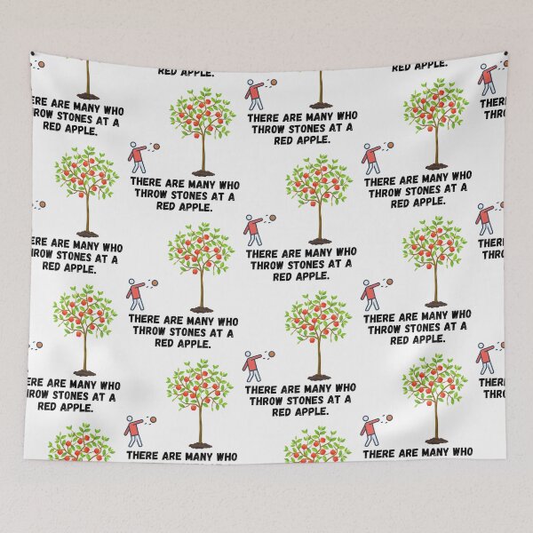 Item preview, Red apples being admired by many. designed and sold by Hinny8.