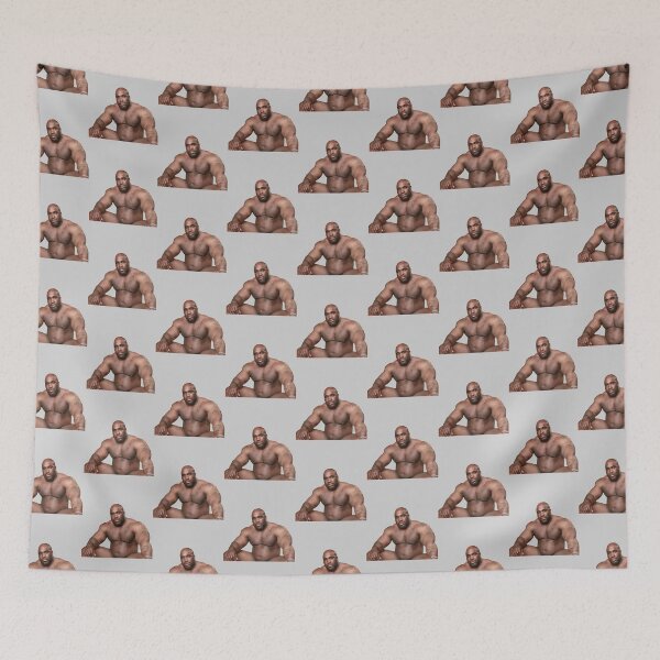 Item preview, Barry Wood sitting on bed Black Background   designed and sold by OnCoast1.