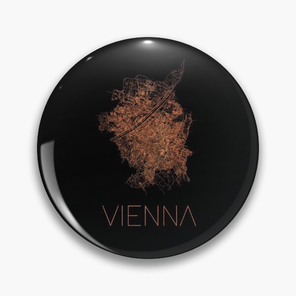 Item preview, Flat map of the city of vienna designed and sold by paulrommer.