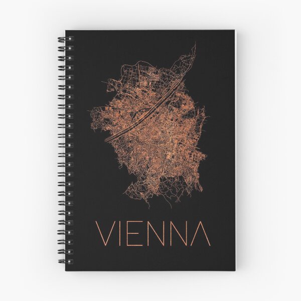 Item preview, Flat map of the city of vienna designed and sold by paulrommer.
