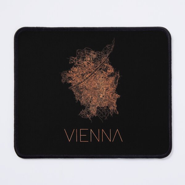 Item preview, Flat map of the city of vienna designed and sold by paulrommer.