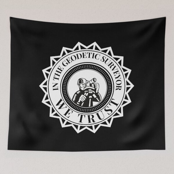 Item preview, In the geodetic surveyor we trust seal 1 designed and sold by jfa1984.