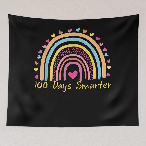Item preview, 100th Day Of School Teacher 100 Days Smarter Rainbow designed and sold by MichaelZaloga.
